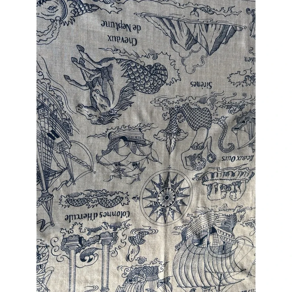 Hermes Cashmere Shawl 